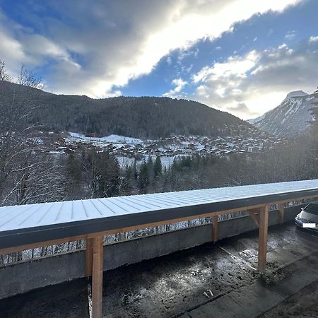 Morzine : Bel Appartement A 5 Mn Du Telepherique Exteriör bild