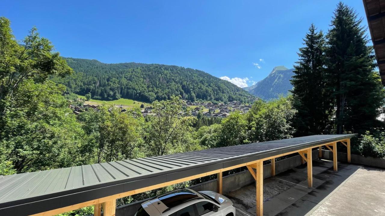 Morzine : Bel Appartement A 5 Mn Du Telepherique Exteriör bild